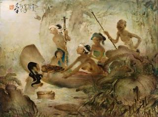 Lee Man Fong - Panen Lotus (Lotus Harvest)