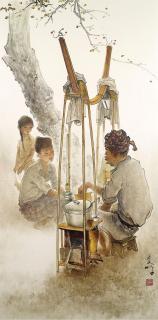 Lee Man Fong - Penjual Sate (Satay Seller)