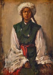 Lee Man Fong - Tibetan Girl