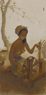 Lee Man Fong - Weaver