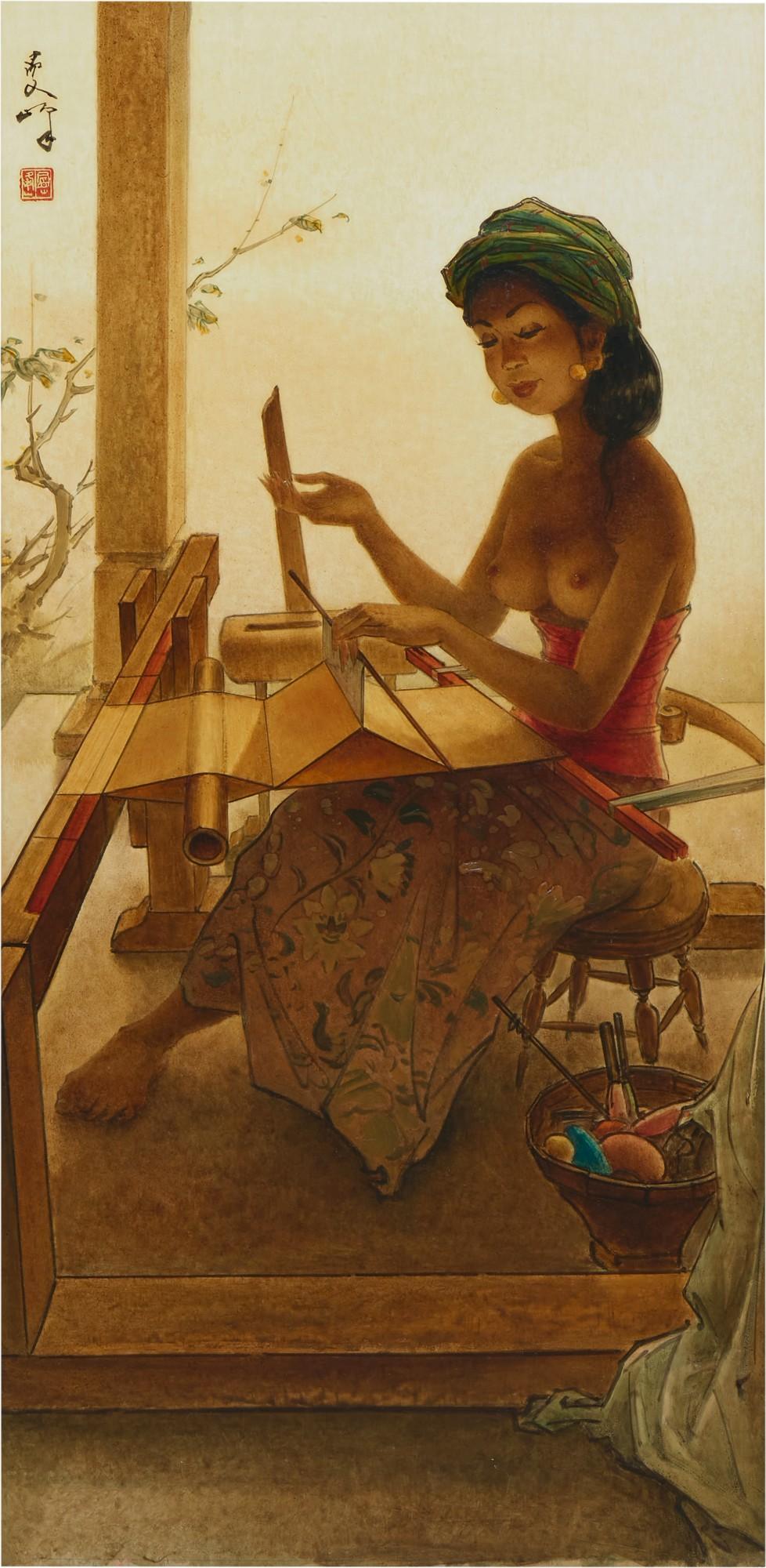 Lee Man Fong - Weaver