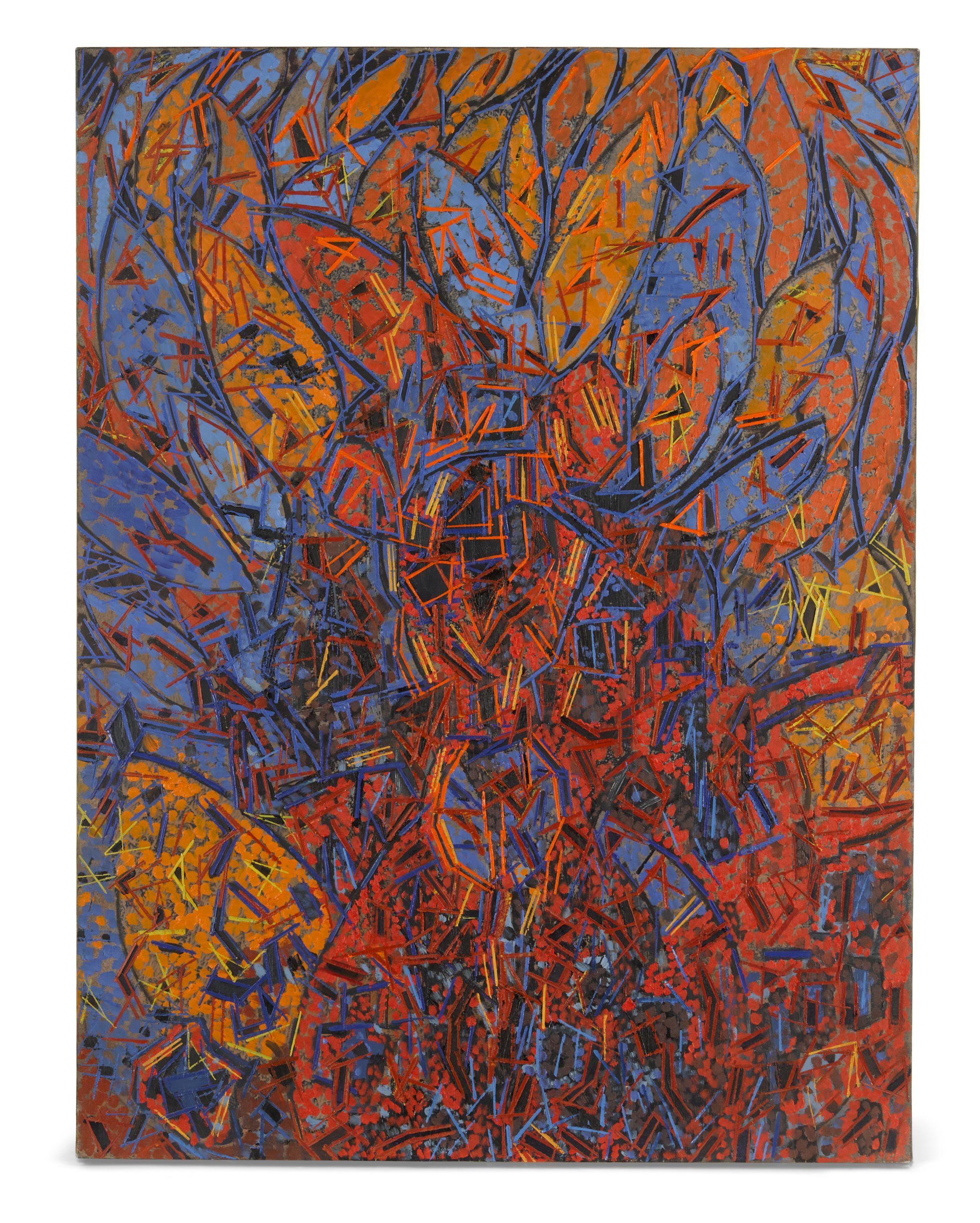 Lee Mullican - Growing Wild, 1981