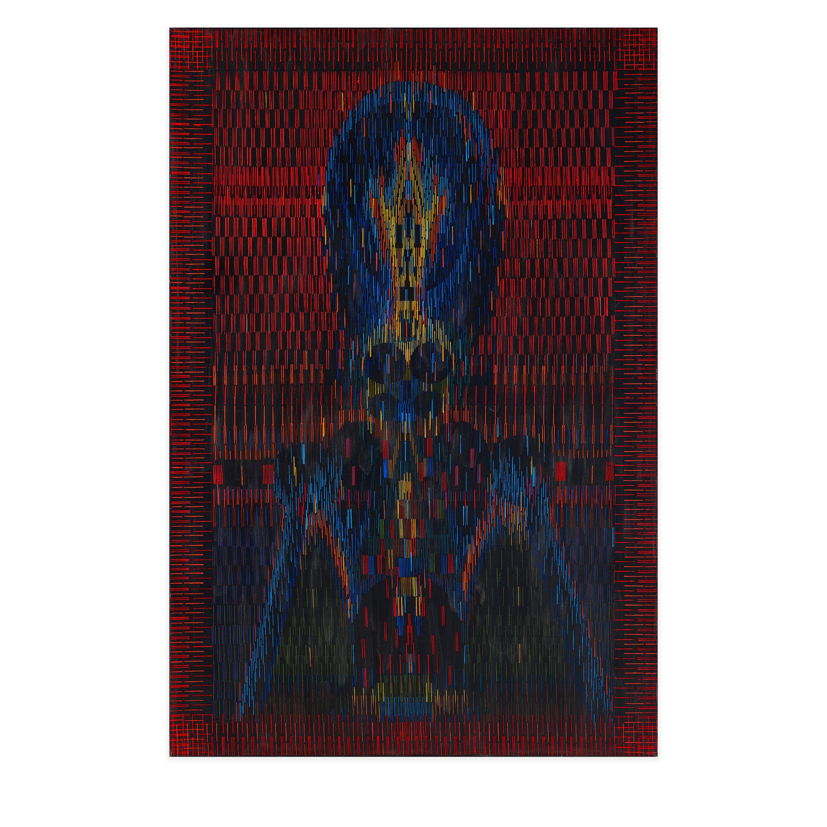 Lee Mullican - Guardian of the East, 1978