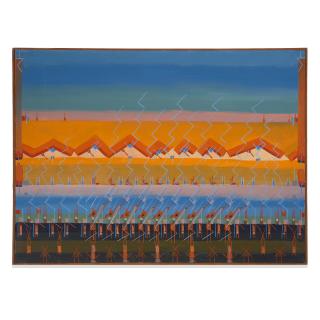 Lee Mullican - Untitled, 1971