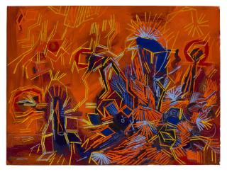 Lee Mullican - Untitled