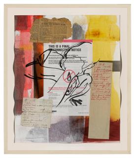 Lee Quiñones - Disconnection notice, Study for Soy Boricua pa que tu lo sepas