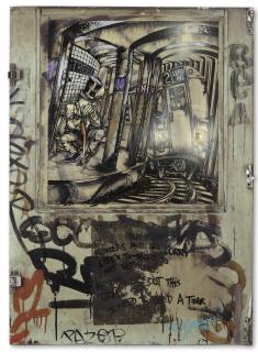 Lee Quiñones - Untitled (Subway Door)