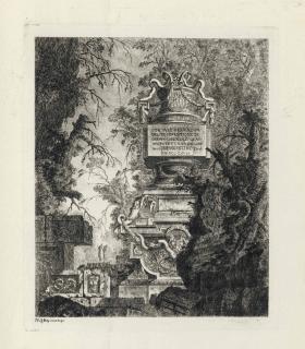 Legeay, Jean Laurent - Collection de divers sujets de Vases, Tombeaux, Ruines, et Fontaines.