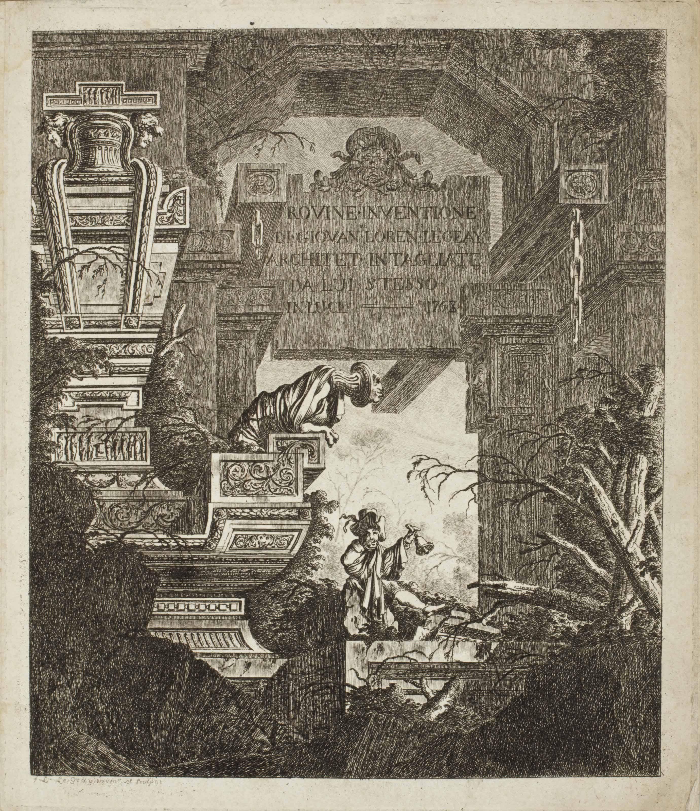 Legeay, Jean Laurent - Ruines