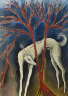 Leiko Ikemura - Hirsch (Stag)