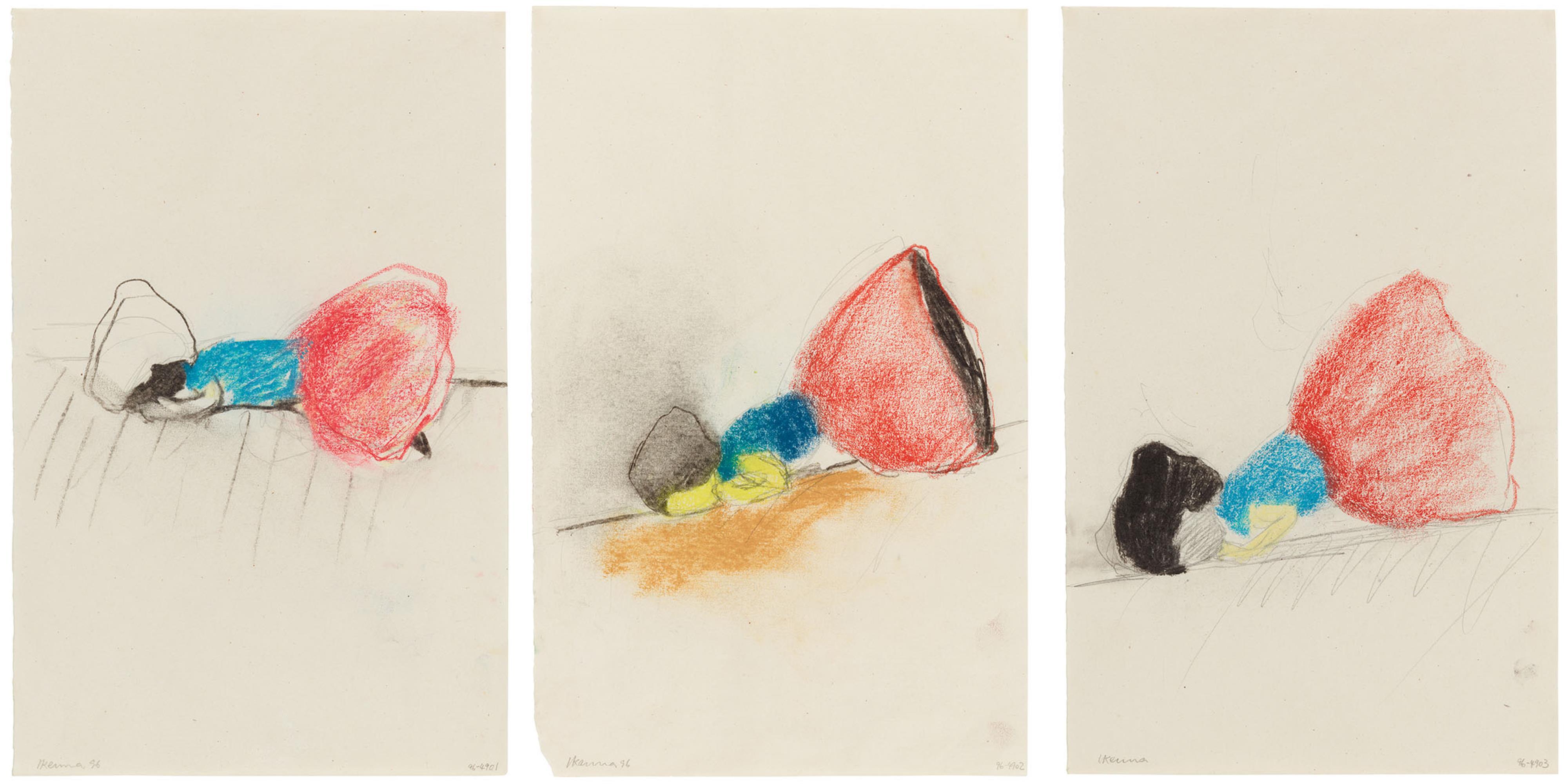 Leiko Ikemura - Ohne Titel (Liegende)