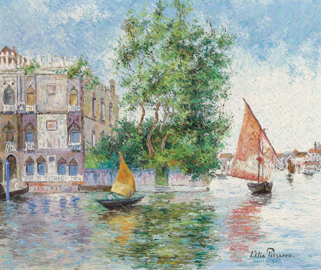 Lelia Pissarro - Sandy en vacances