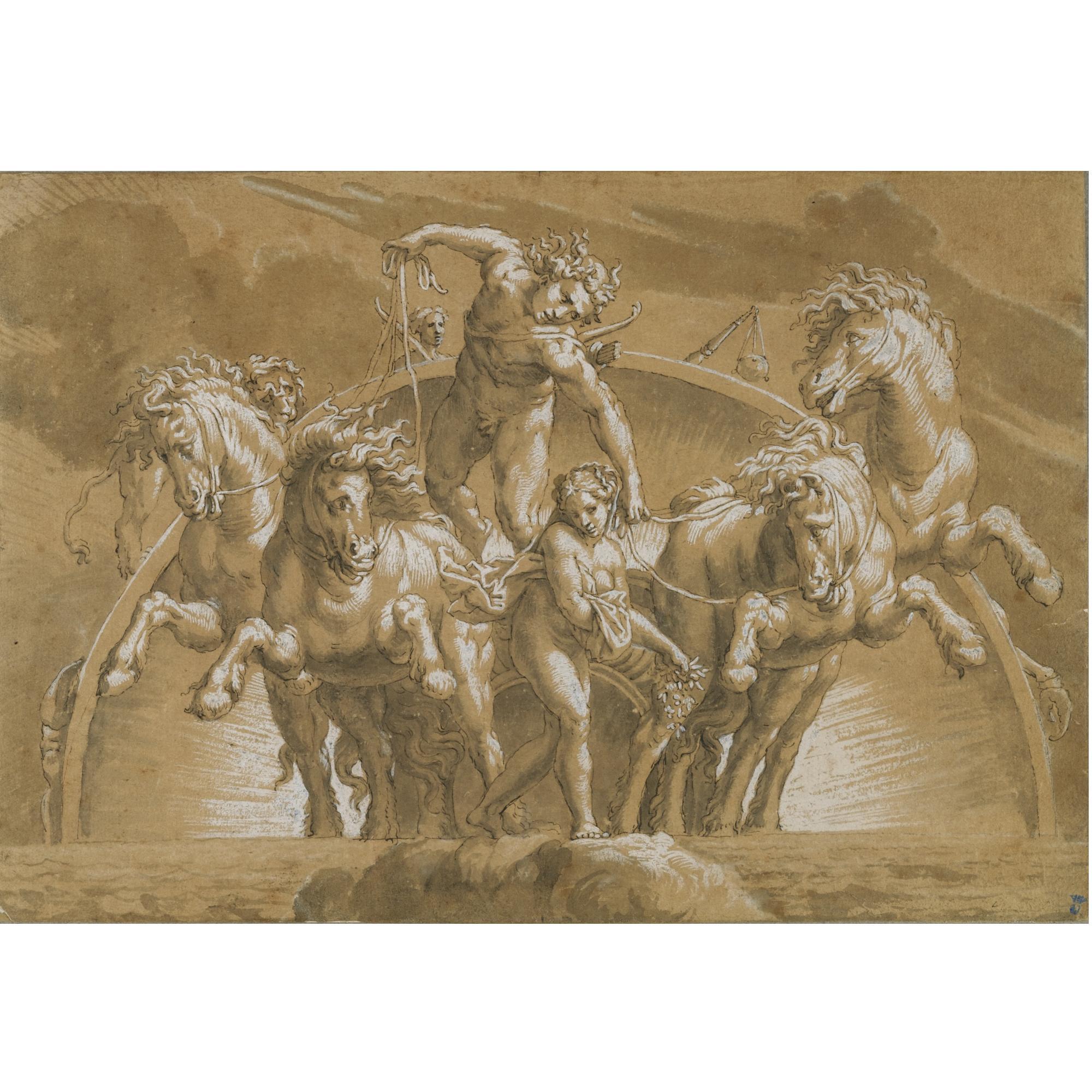 Lelio Orsi - Apollo Driving The Chariot Of The Sun