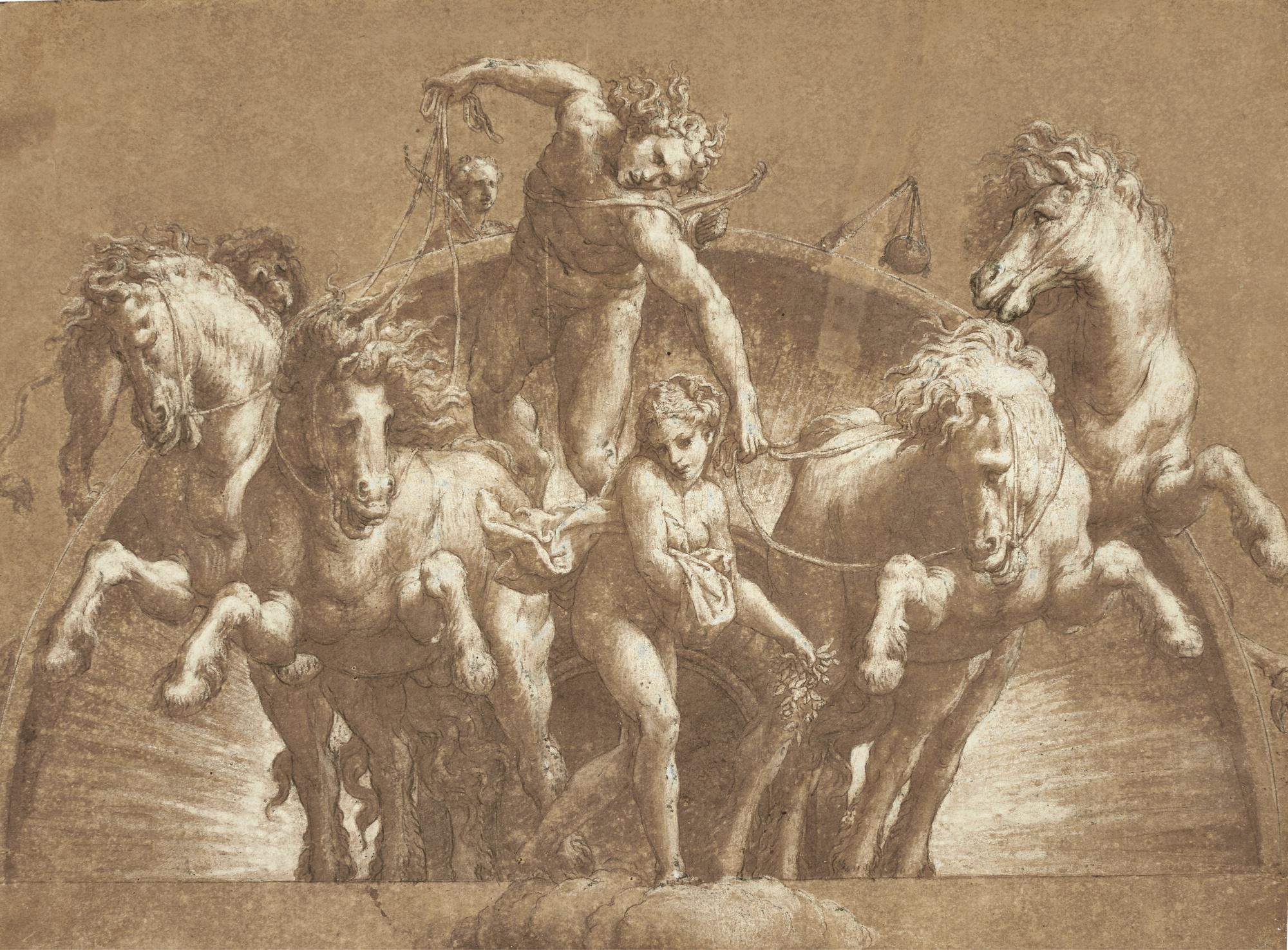 Lelio Orsi - Apollo Driving The Chariot Of The Sun