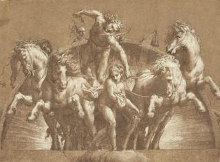 Lelio Orsi - Apollo Driving The Chariot Of The Sun