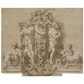 Lelio Orsi - Design For A Wall Decoration