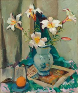 Lena Alexander - Still Life of Flowers in a Vase