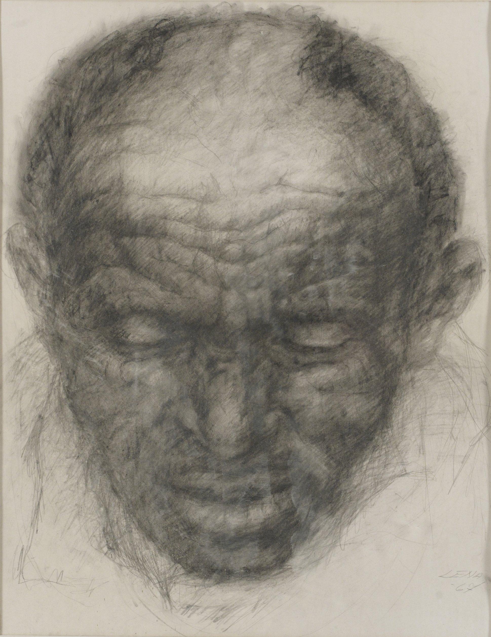 Lena Svedberg - Etiopiskt mansporträtt