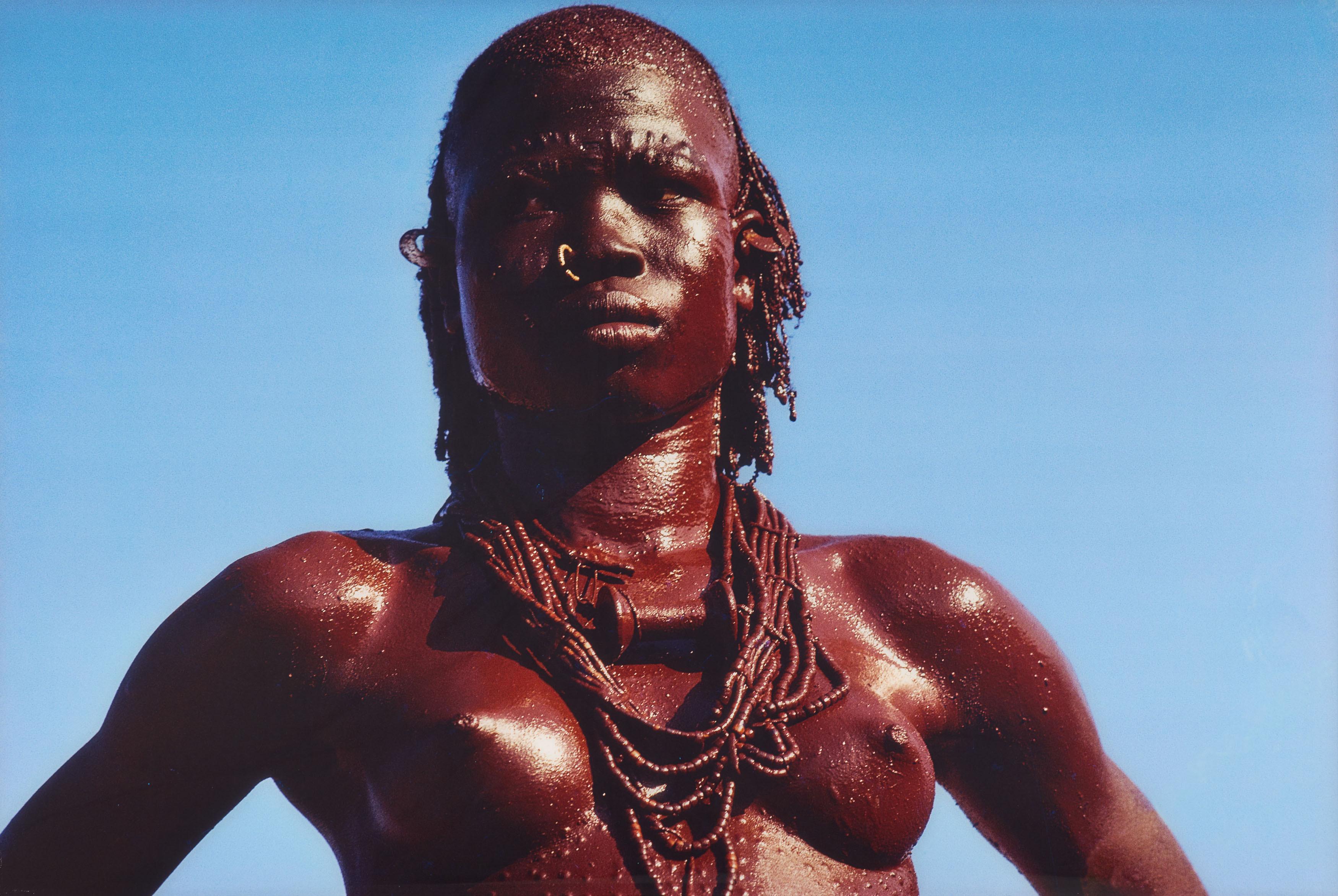 Leni Riefenstahl - Ein Nubamädchen (Aus: Nuba).