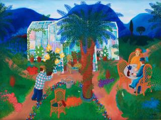 Lennart Jirlow - By the greenhouse in Provence