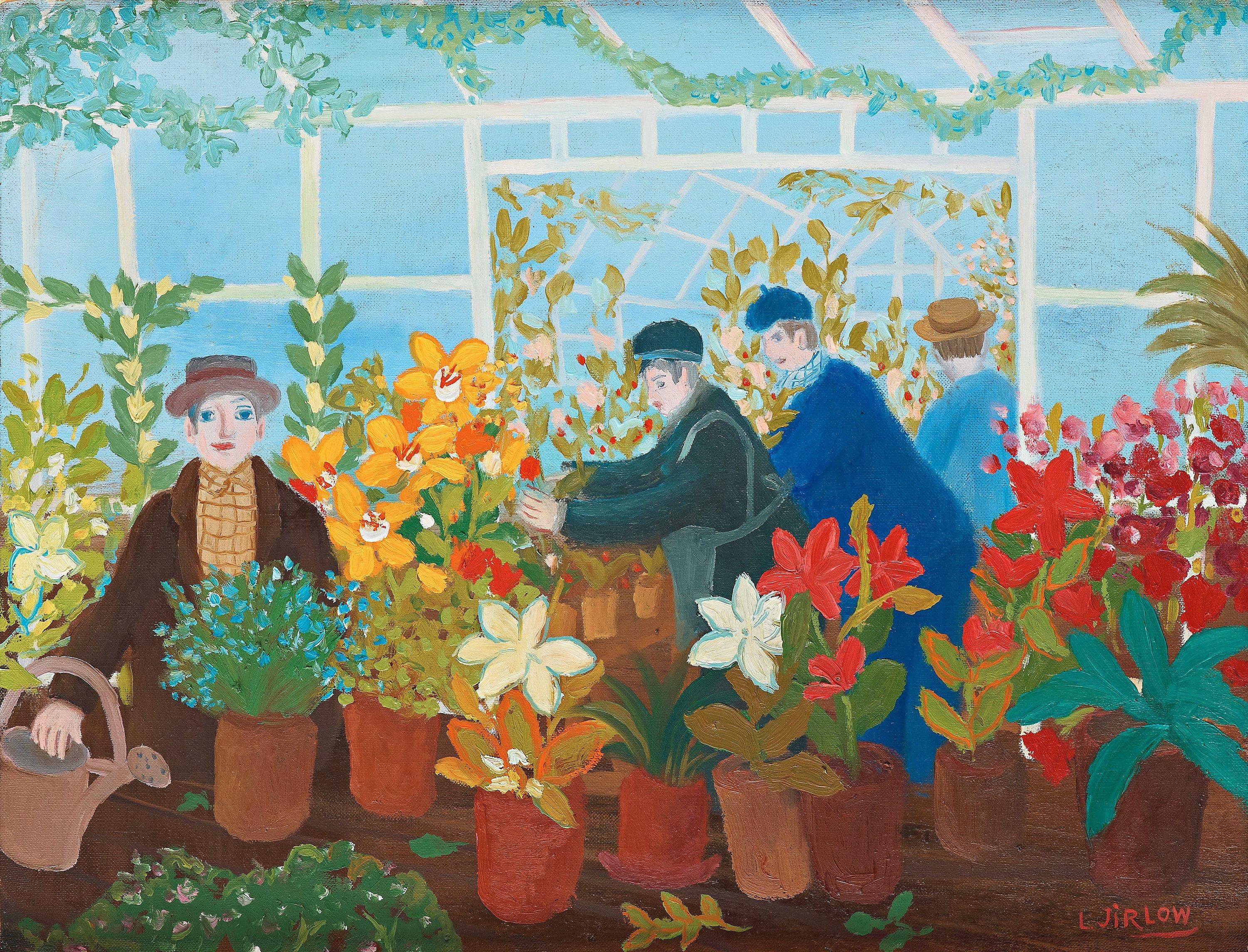 Lennart Jirlow - In the flower store