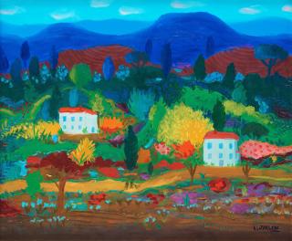 Lennart Jirlow - Landscape from Provence