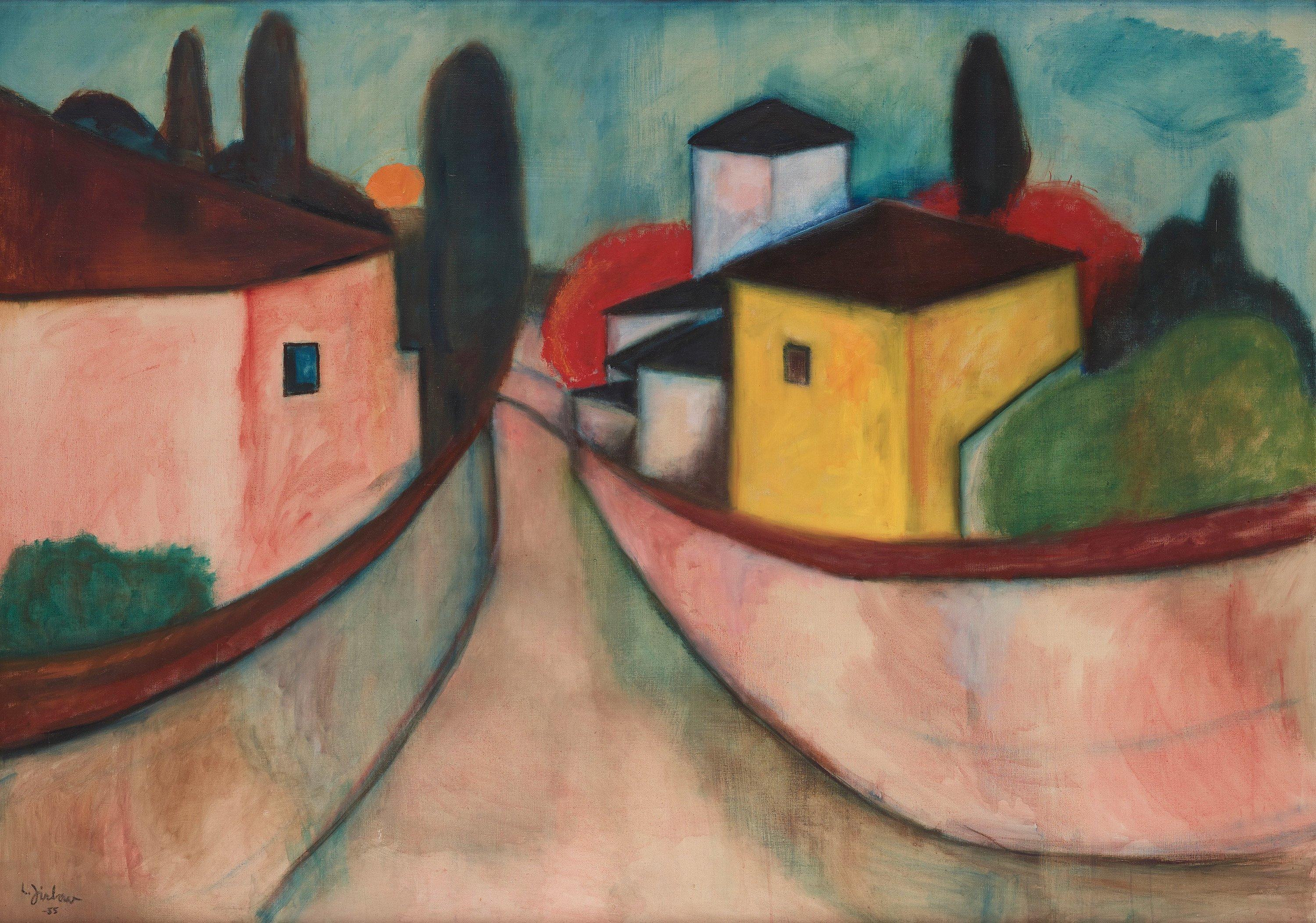 Lennart Jirlow - Village landscape