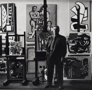 Lennart Olson - Portrait of Fernand Léger, 1954