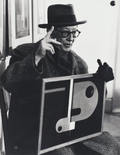 Lennart Olson - Portrait of Gösta Adrian-Nilsson, 1953.