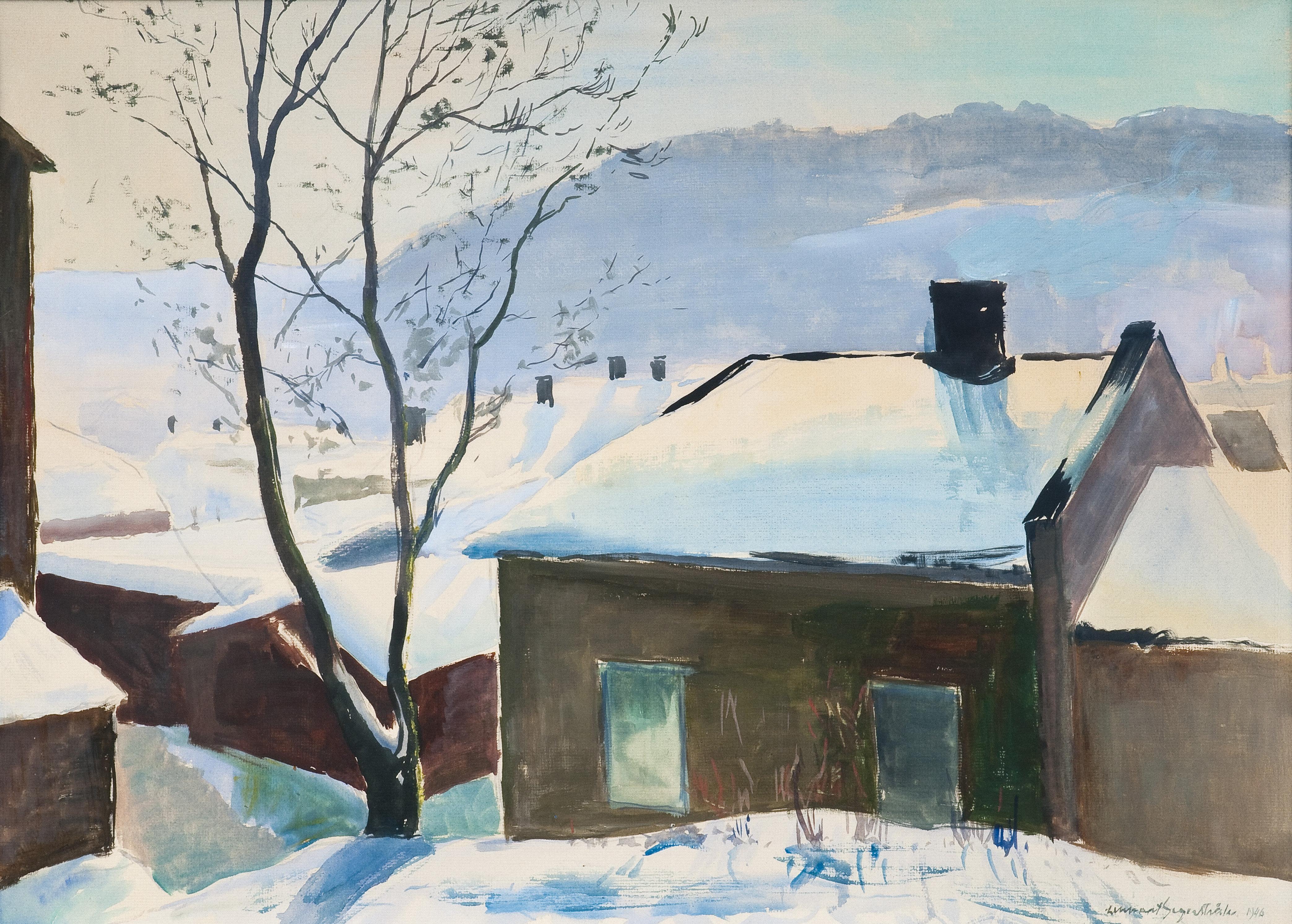 Lennart Segerstråle - A Sunny Winter Day.