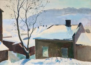 Lennart Segerstråle - A Sunny Winter Day.