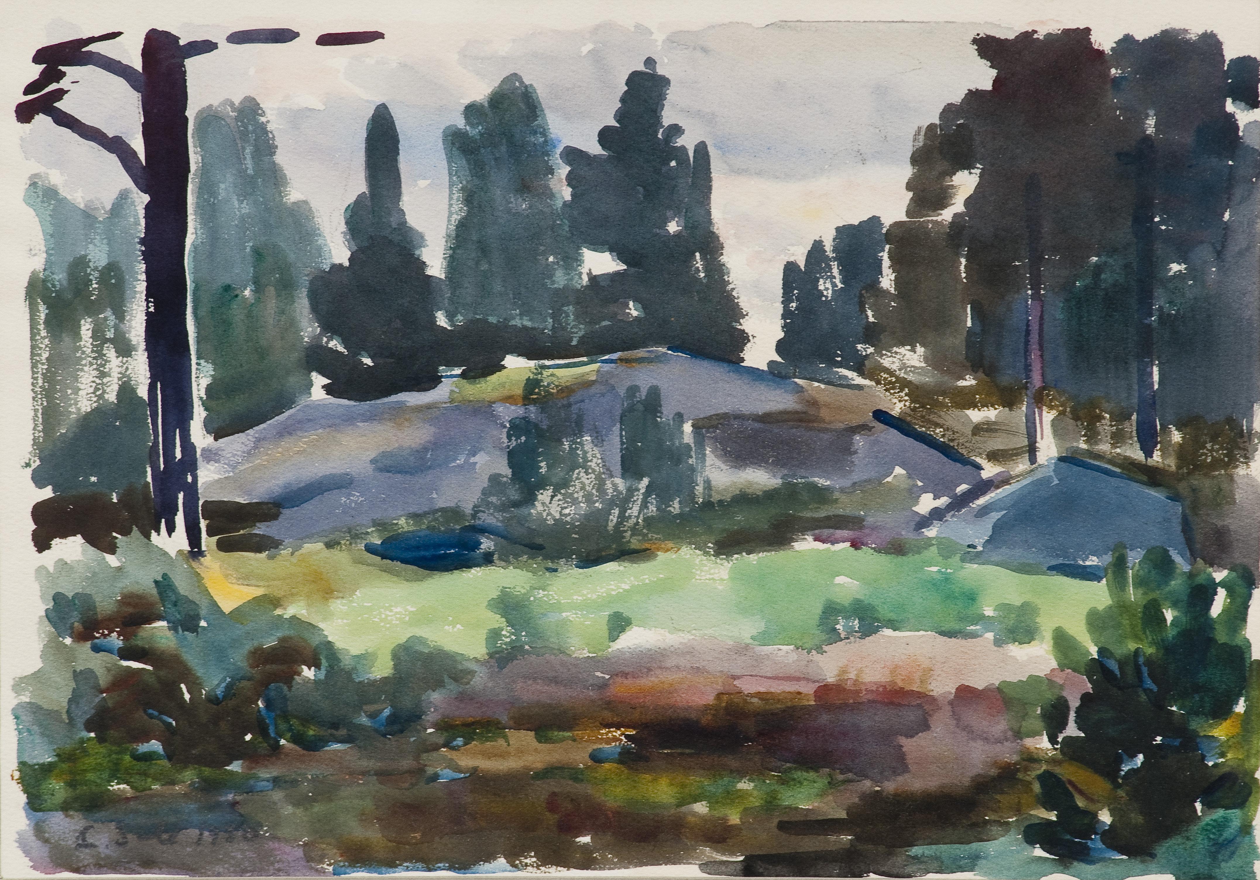 Lennart Segerstråle - Forest View.