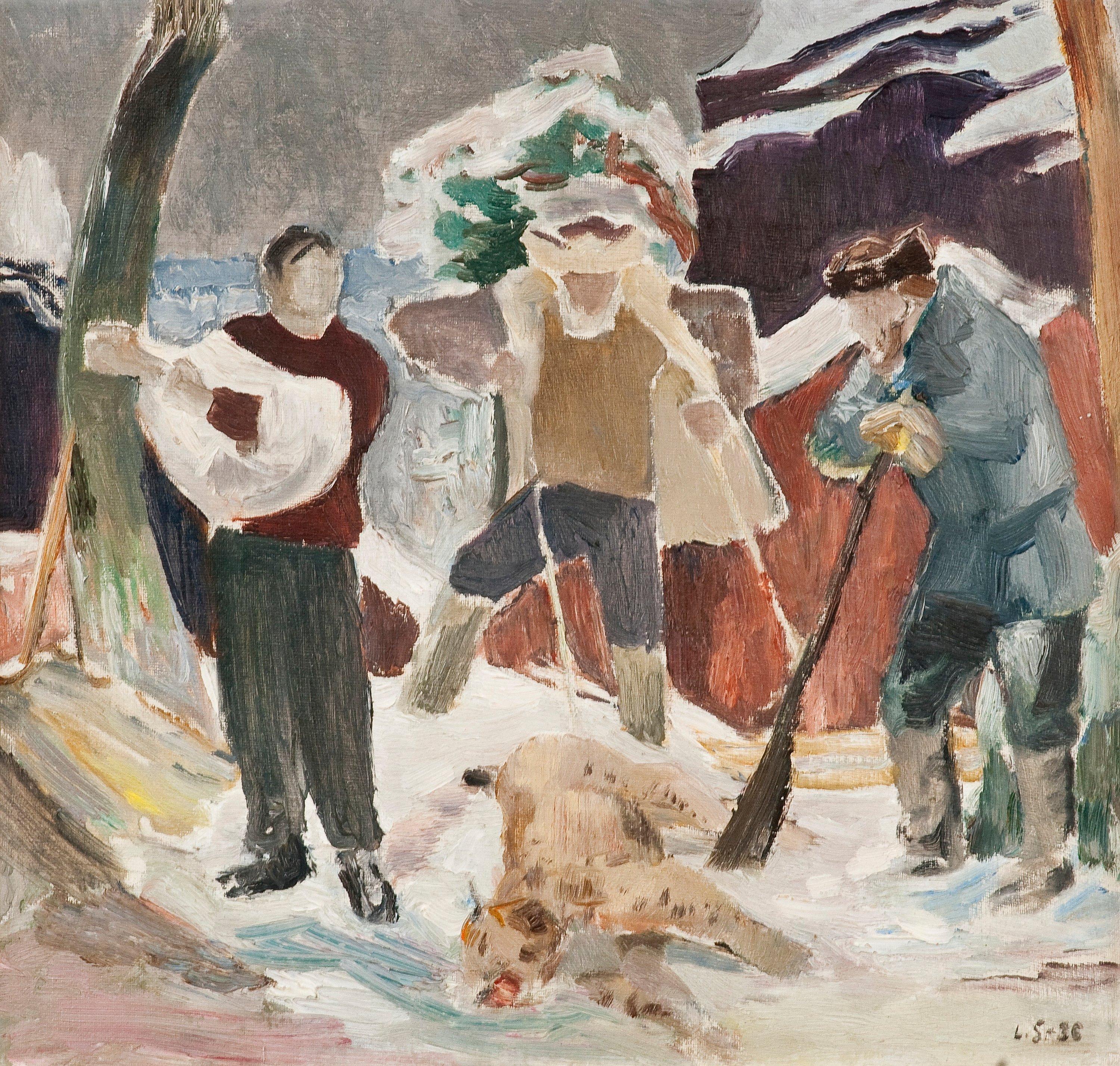 Lennart Segerstråle - Lynx Hunt.