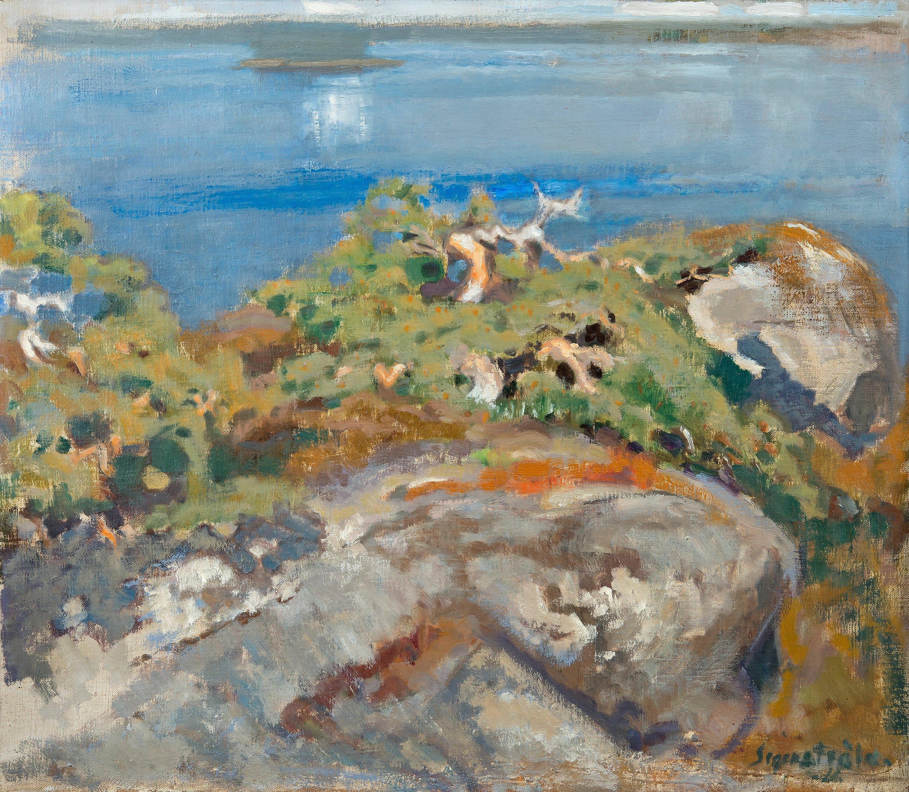 Lennart Segerstråle - Small Pine Trees.