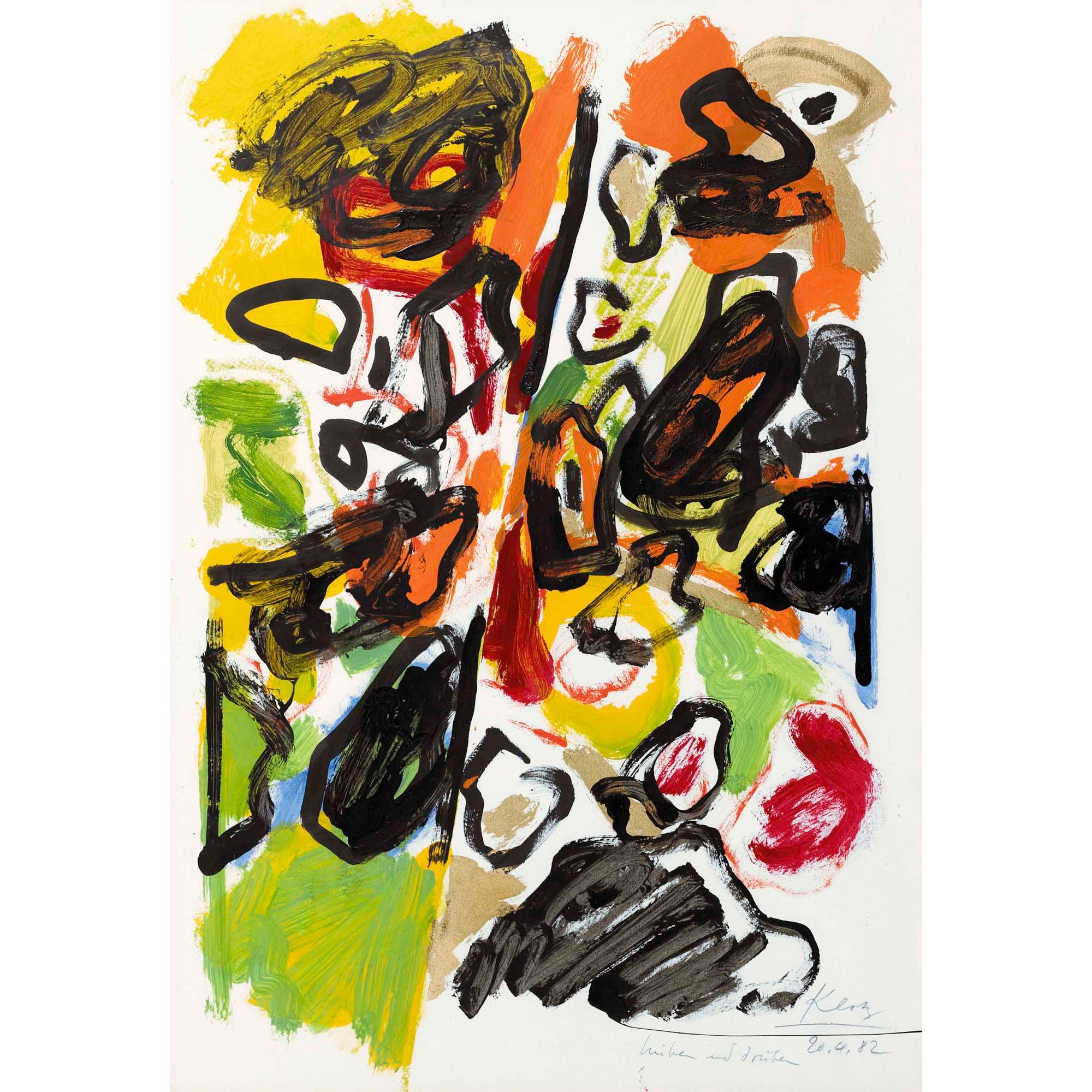 Lenz Klotz - Hüben Und Drüben, 1982 Sammelsurium, 1982 On Both Sides, 1982 Conglomeration, 1982