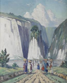 Leo Eland - Going home after a day\'s work