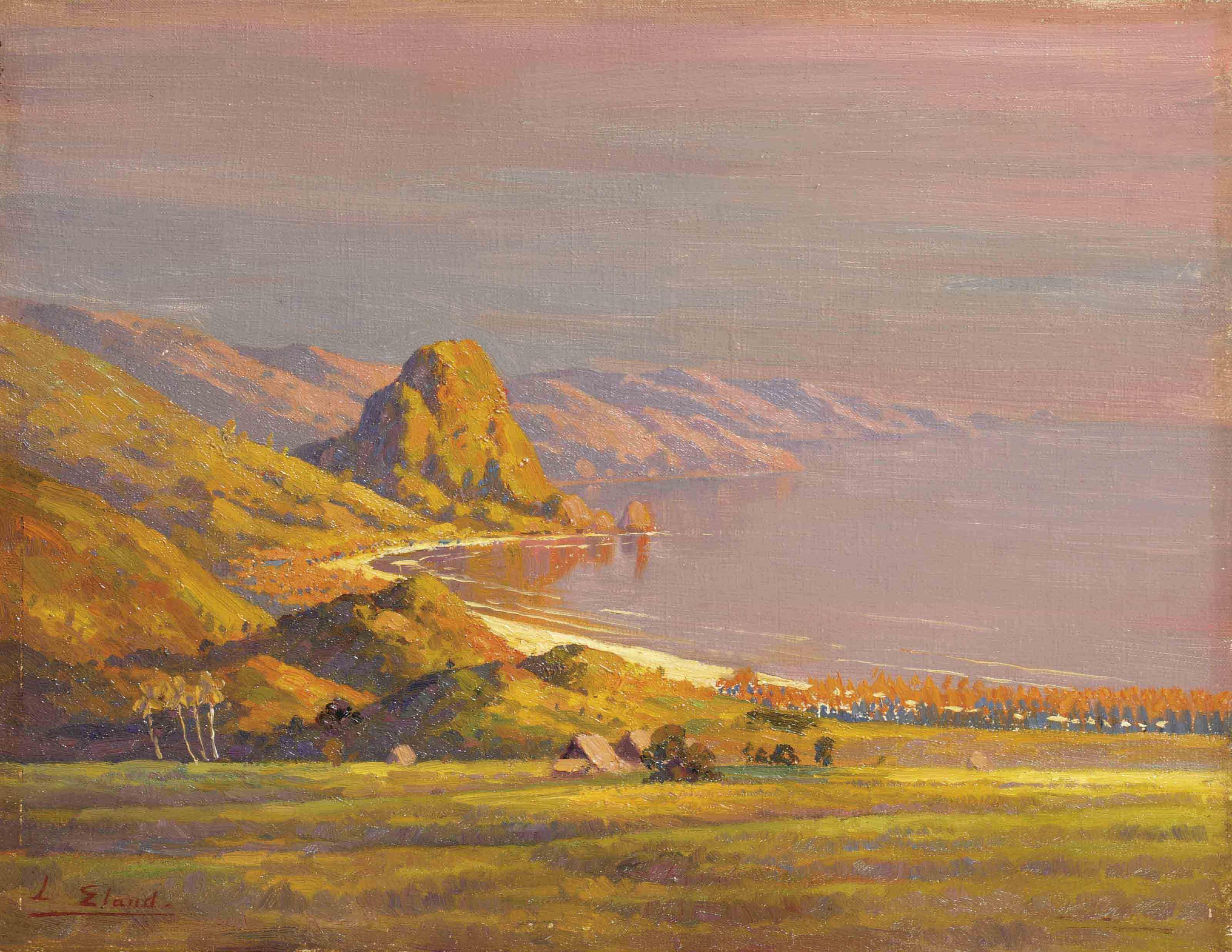 Leo Eland - Sunset at an Indonesian bay