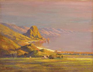 Leo Eland - Sunset at an Indonesian bay