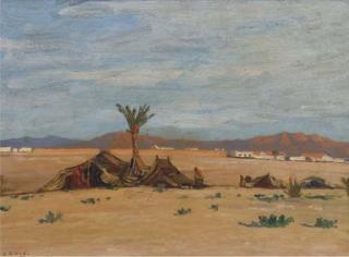 Leo Eland - Tents in the Moroccan desert