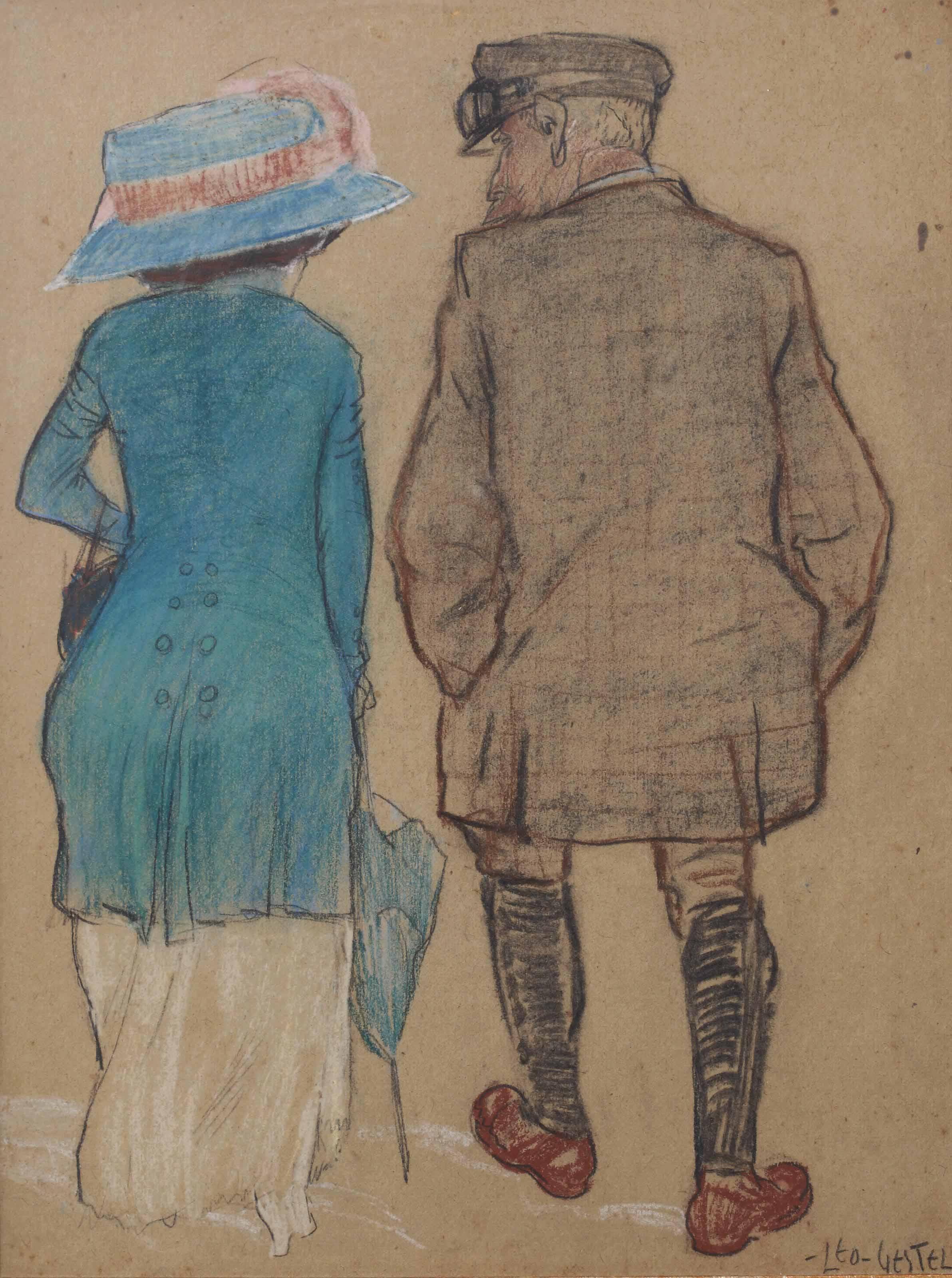 Leo Gestel - Elegant couple