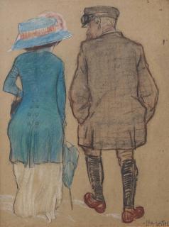 Leo Gestel - Elegant couple