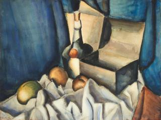 Leo Gestel - Stillleben mit Flasche