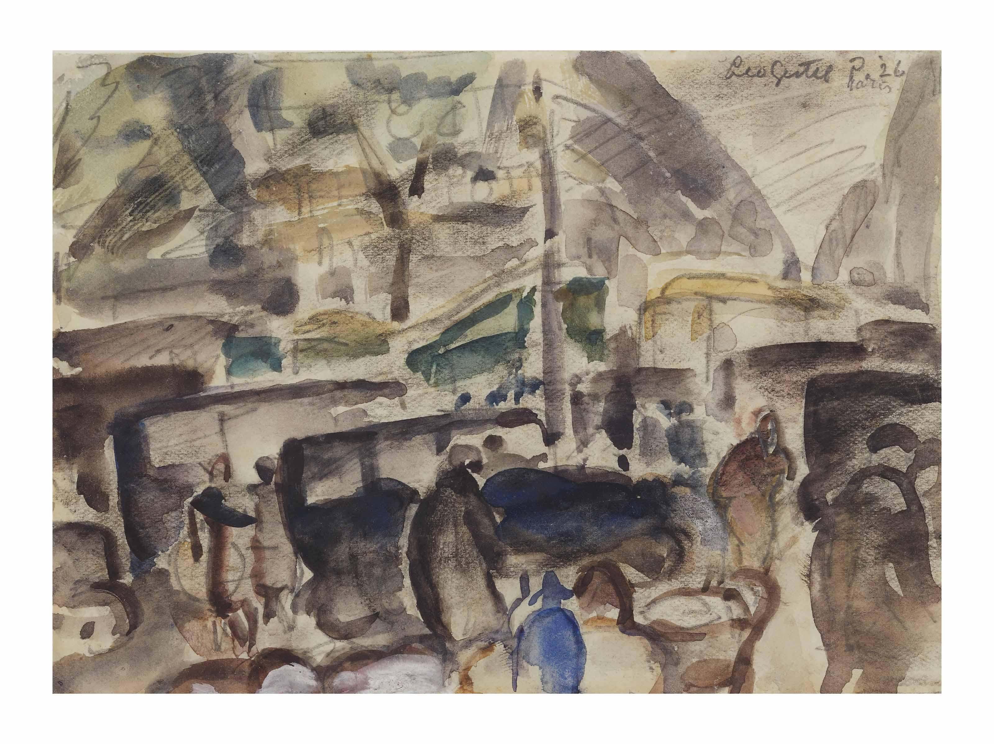 Leo Gestel - Street life, Paris