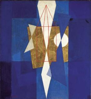 Leo Leuppi - Abstrakte Komposition