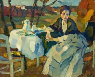 Leo Putz - Abendsonne.