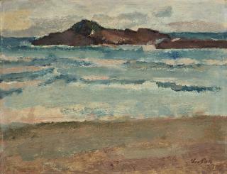 Leo Putz - Isola di fronte alla spiaggia di Guaruja