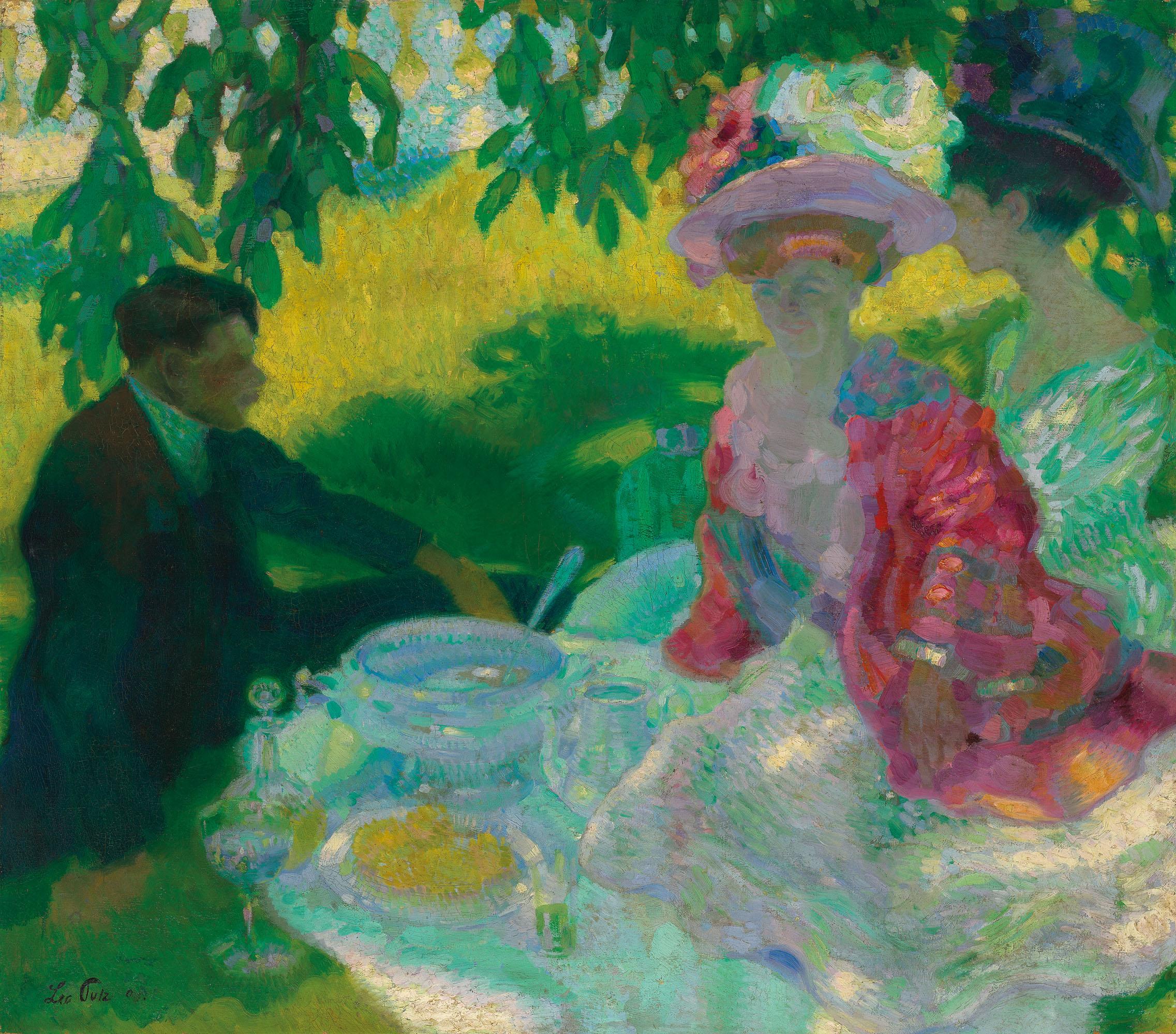 Leo Putz - The picnic