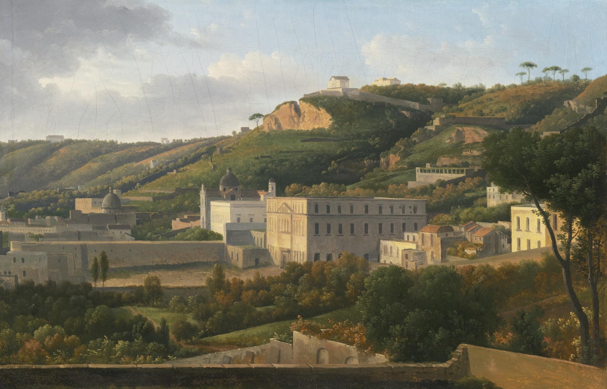 Leo Von Klenze - View Of The Villa Lucia On The Vomero Hill, Naples