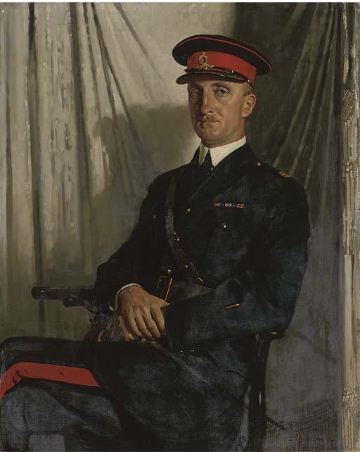 Leo Whelan, R.H.A. - Portrait of Major Middleton O\'Malley Keyes
