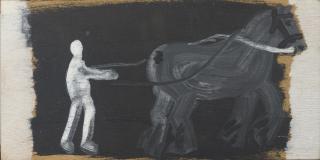 Leon Adriaans - Paard en boer